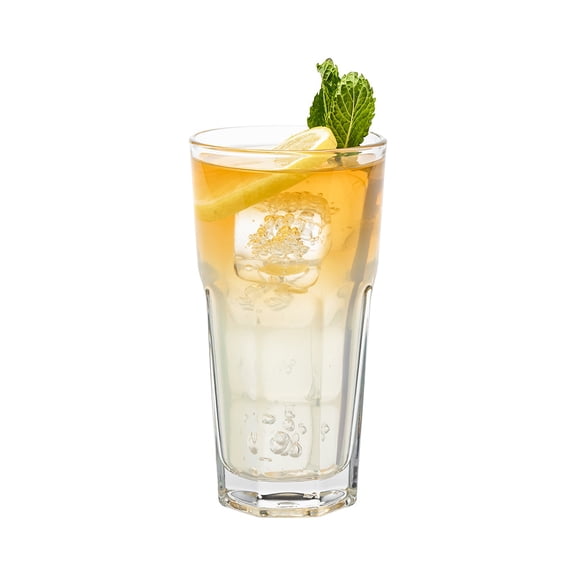 Restaurantware-Otto 5 Ounce Whiskey Glasses, Set of 12 Paneled Rocks Glasses - Heavy Base, Dishwasher-Safe, Clear Glass Scotch Glasses, Chip-Resistant, For Cocktails Or Liquors