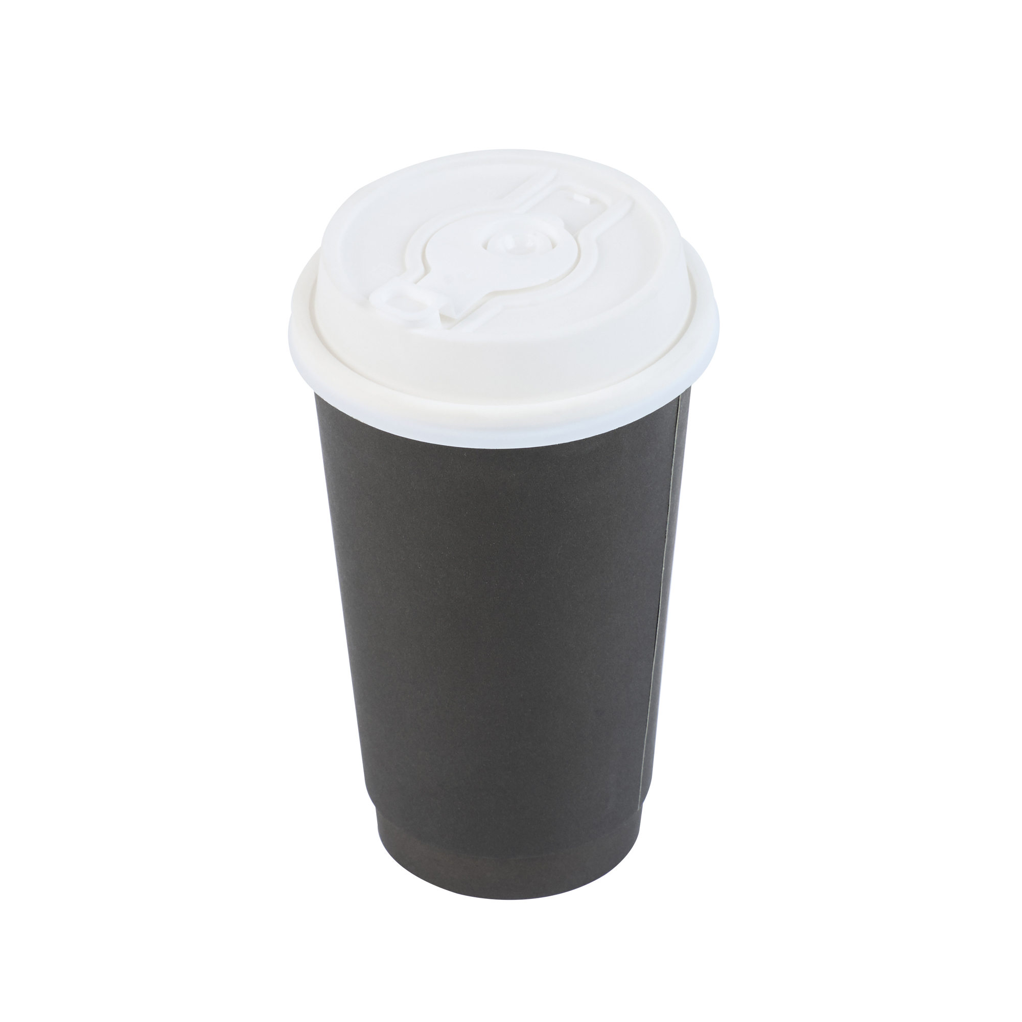 Restaurantware Plastic Coffee Cup Lids Pack of 500 Leakproof White 3.54 ...