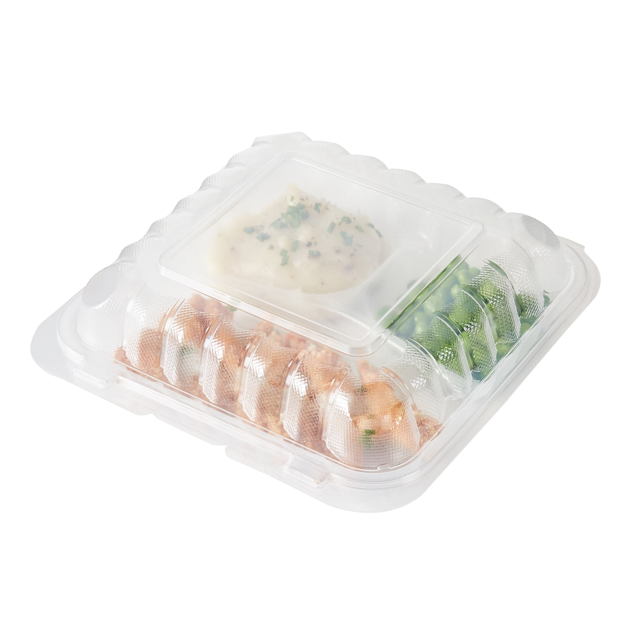 Restaurantware-RW Base 34 Ounce Hinged Clamshell Containers, 100 ...
