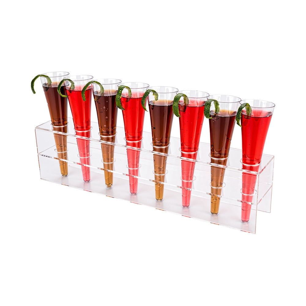 Restaurantware-STAND ONLY: Clear Tek 12.9 x 2.4 x 3.2 Inch Stand For ...