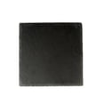 thumbnail image 1 of Restaurantware Slate Mini Appetizer Plates 10 Pack of 6" x 6" Foam Feet Charcuterie Stone Plates Rustic Edges Freezable Black Square Serving Display Cheese Boards for Kitchen, Dining, Parties, 1 of 3