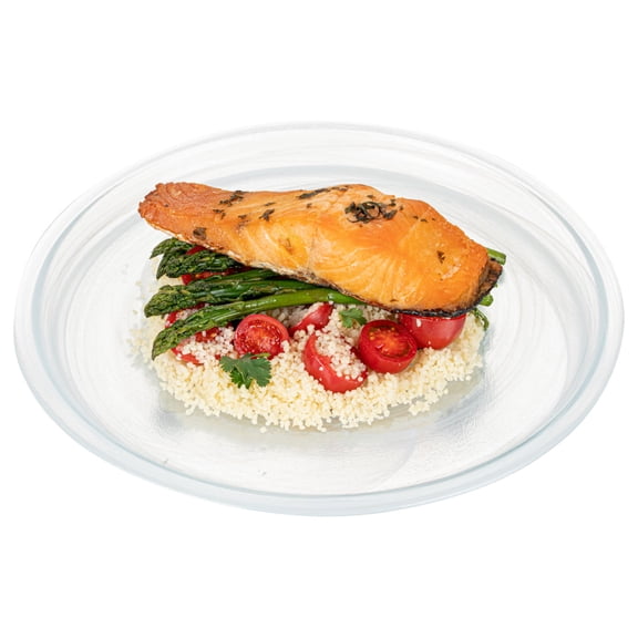 Restaurantware-Vetri 11 x 11 Inch Glass Serving Dishes, 6 Durable Unique Serving Dishes - Round Shape, Dishwashable, White Glass Dinnerware, For Hot & Cold Foods