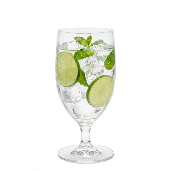 Voglia Nude 13 oz Stemmed Pilsner Beer Glass - Crystal - 2 1/2" x 2 1/2" x 8 1/2" - 12 count box