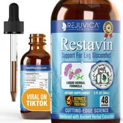 Rejuvica Health Restavin 2 fl oz -Restless Legs Syndrome RLS Support Supplement Contains Vitamin C