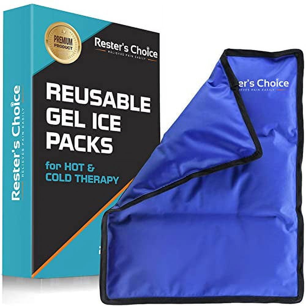 Rester's Choice Ice Pack for Injuries Reusable (Standard Large 11x14