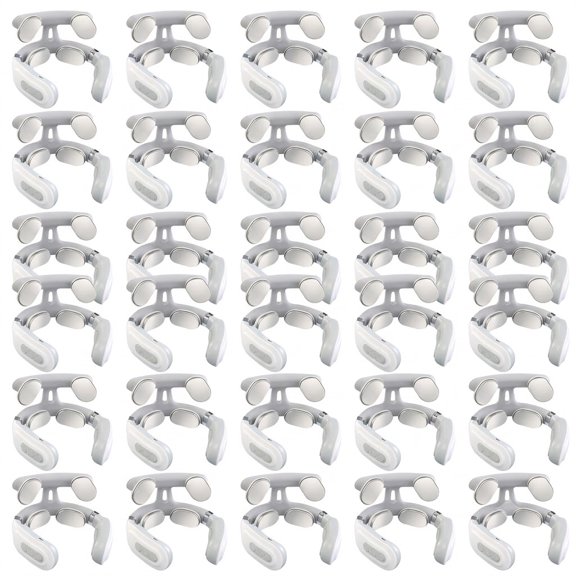 200PCS*Restify Masajeador De Cuello, Restify Pro, 6 Dynamic Rhythm Modes with Hands-Free Frame, Built-In Temperature Sensor, Simple One-Touch Control, Portable Wire-Free Design for Daily Desk Work