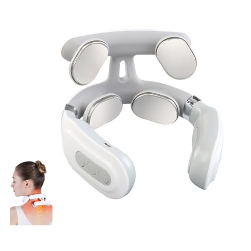 Restify Pro Neck Device, Cordless Neuromodulation for Cervical Pain Relief, for Home Office & Travel