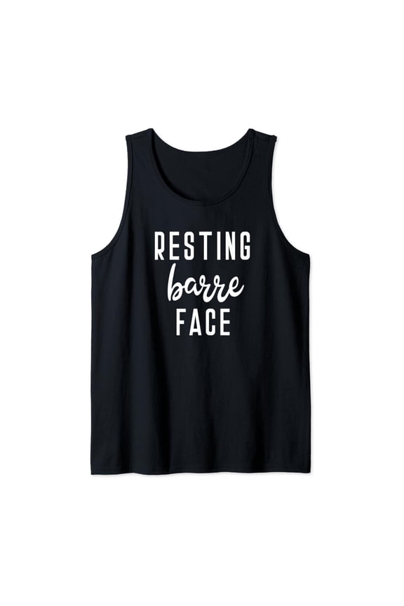 Resting Barre Face Yoga Dance Workout Mens Womens Fitness Tank Top Size S-3XL