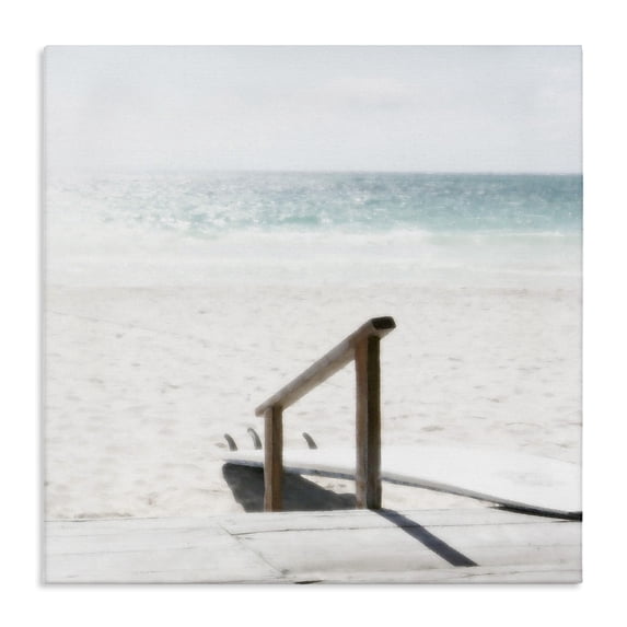 Stupell Industries Resting Board Beach Coast Canvas Wall Art, design by Noah Bay, 30 x 30