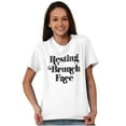 thumbnail image 1 of Resting Brunch Face Cute Funny RBF Women's Graphic T Shirt Tees Brisco Brands M, 1 of 5
