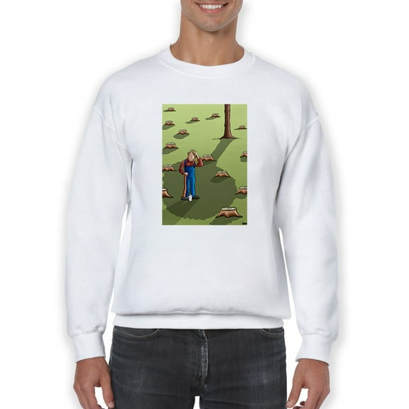 Resting By The Shade Sweatshirt Men's -Miguel Morales Designs