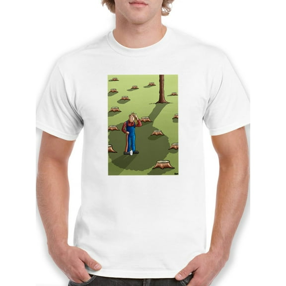 Resting By The Shade T-shirt Men's -Miguel Morales Designs