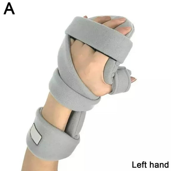 Resting Hand Splint Stroke Hand Splint Adjustable For Sprains and Women# E9Z0