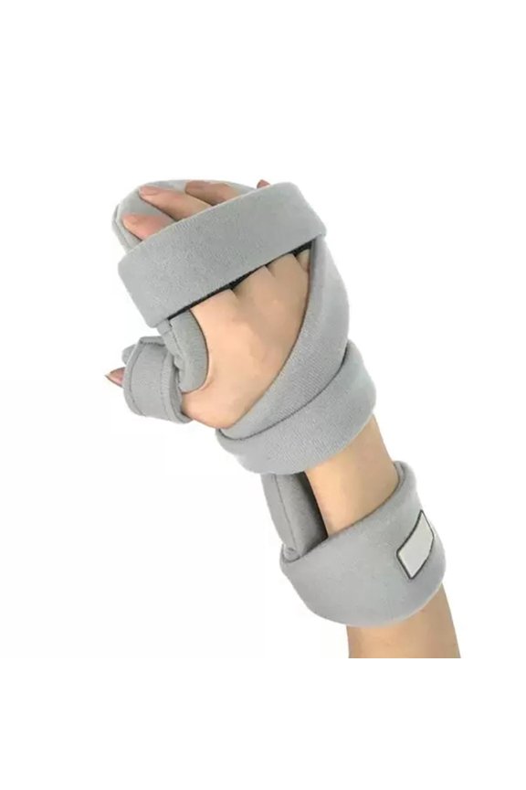 Resting Hand Splint Stroke Hand Splint Adjustable for Sprains Men and Women   R8W4