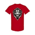 thumbnail image 1 of Resting Lion Head T-Shirt Men -Image by Shutterstock, Male XX-Large, 1 of 2