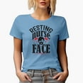 thumbnail image 1 of Resting Nurse Face, Nurses Week, Baby Blue T-Shirt, Large, 1 of 5