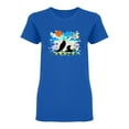 thumbnail image 1 of Resting Panda Shaped T-Shirt Women -Image by Shutterstock, Female Medium, 1 of 2
