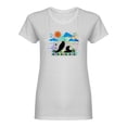 thumbnail image 1 of Resting Panda Shaped T-Shirt Women -Image by Shutterstock, Female Medium, 1 of 2