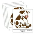 thumbnail image 1 of Resting Spotted Cow Sitting Car Window Bumper Water Bottle Phone Tablet Laptop Waterproof Vinyl Decal Sticker Set 5-Pack - Gloss Finish - 2.0", 1 of 7