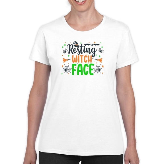 Resting Witch Face. T-Shirt Women -Image by Shutterstock, Female Small