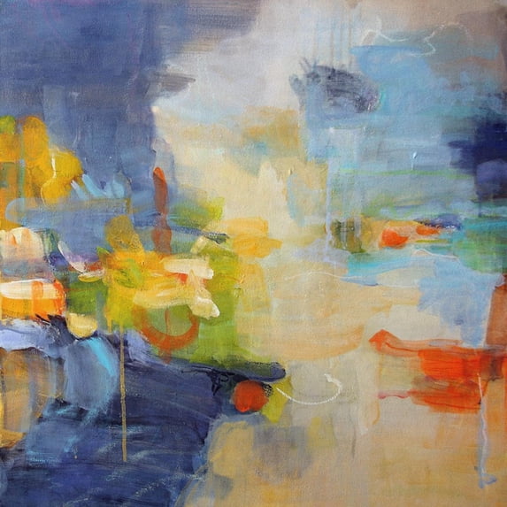 Restless Mind Premium Giclee Print by Lina Alattar, 40" x 40", Sold by Art.com