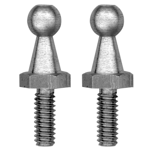 RestoParts Accelerator Pedal Ball Stud Set For GTO Cutlass Chevelle Skylark