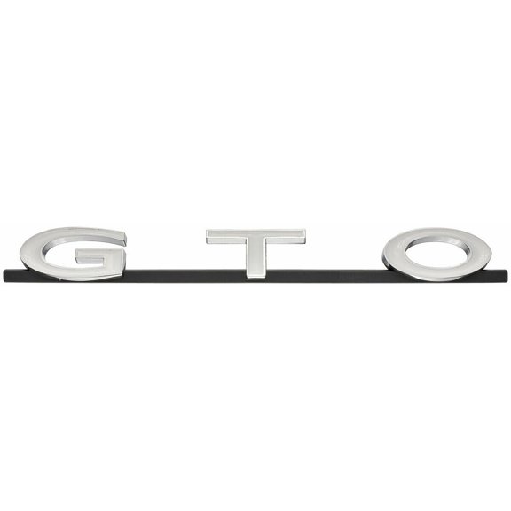 RestoParts Die-Cast Zinc Grille Emblem 1964-1966 Pontiac GTO GM Licensed