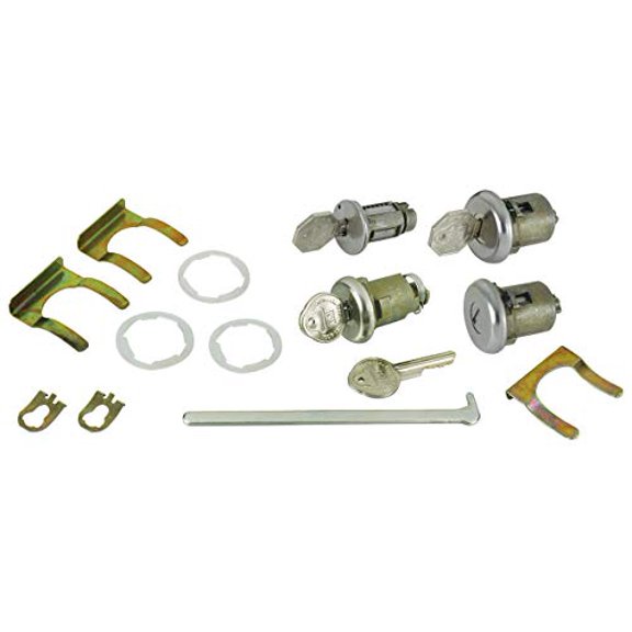 RestoParts Ignition Doors Trunk Lock Set 1966-1967 GTO Lemans 1967 Chevelle
