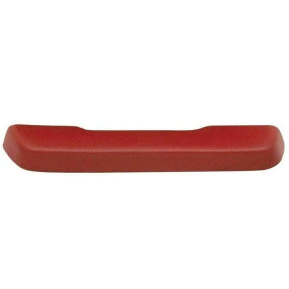 RestoParts Left Hand Red Front Armrest Pad 1968-1972 Chevelle Skylark 442