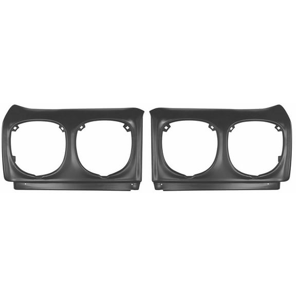 RestoParts Reproduction Fender Extension Set 1970 Chevy Chevelle