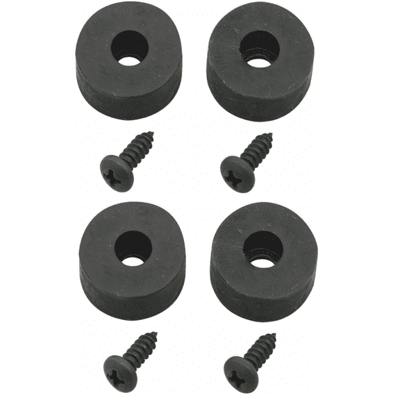 RestoParts Round Seat Back Bumper Set 1964-1965 GTO Lemans Chevelle Cutlass