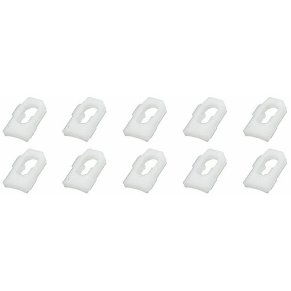 RestoParts Set of 10 1/2" Universal Molding Clip Set Pontiac Chevy Buick Olds