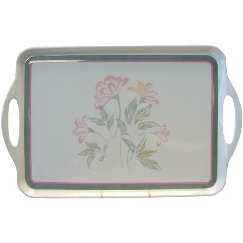 Reston Lloyd Pink Trio - Rectangular Melamine Tray - Corelle