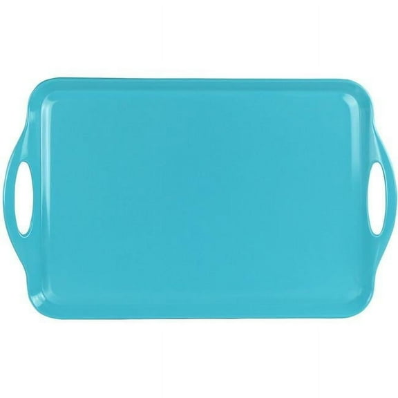 Reston Lloyd Multi-Purpose 18" Rectangle Melamine Plastic Handled Tray