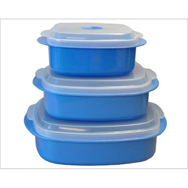 Reston Lloyd 20701 Microwave Cookware & Storage Set Azure