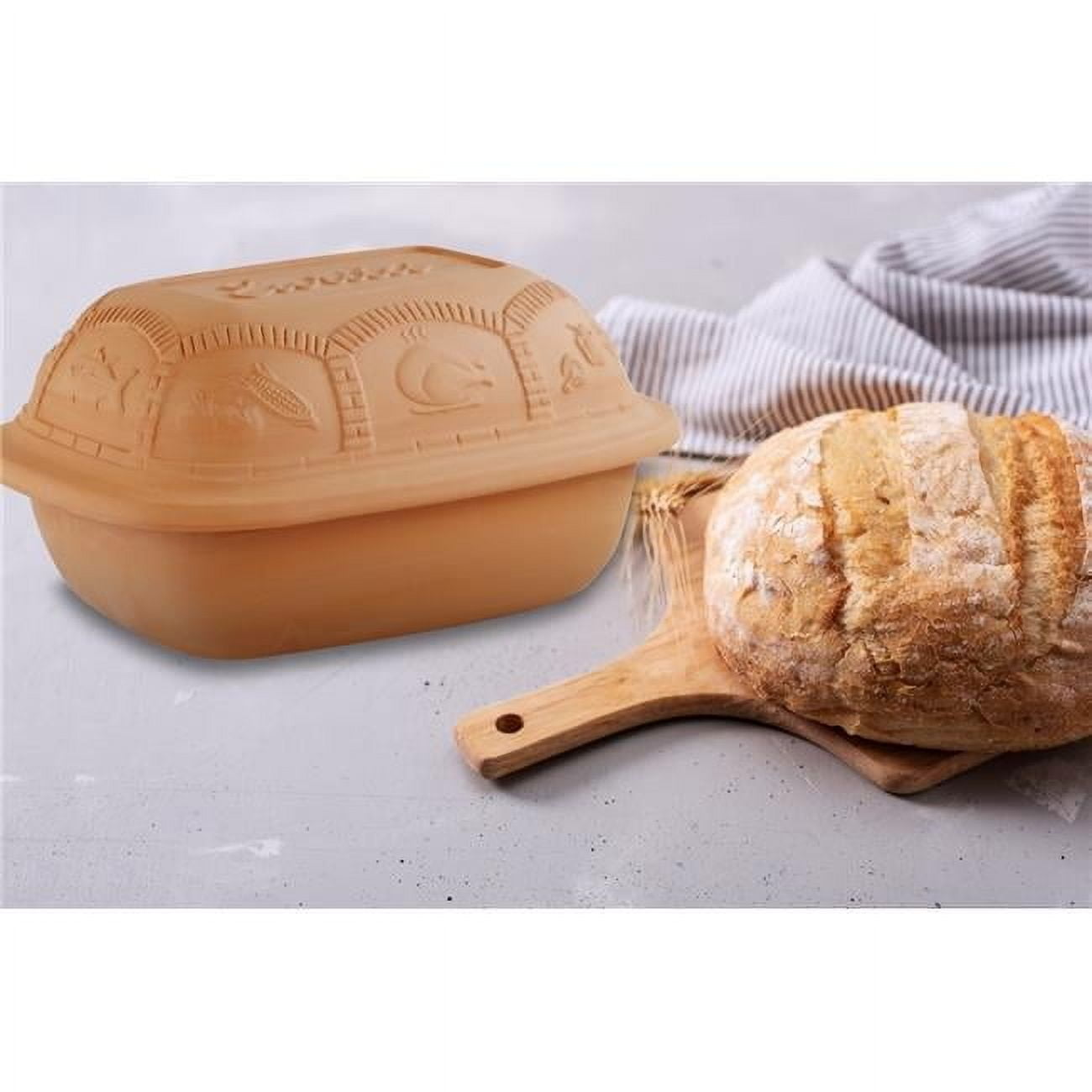 Eurita 4 Quart Non-Stick Terracotta Clay Roaster