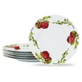 thumbnail image 1 of Reston Lloyd 71999 6pc Melamine Dinner Plate Set  Harvest Apples, 1 of 3