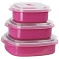 thumbnail image 1 of Reston Lloyd Calypso Basics 3 Container Food Storage Set (Set of 2), 1 of 7
