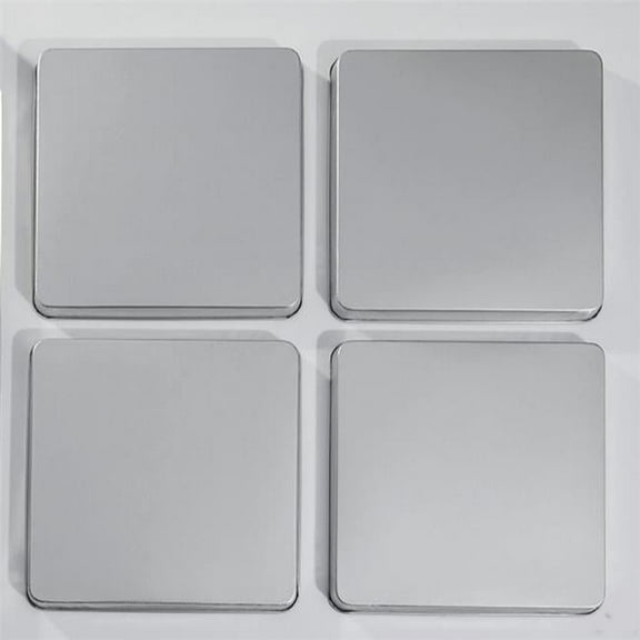 Reston Lloyd Gas Tin Burner Cover Set 4 Stainless Steel