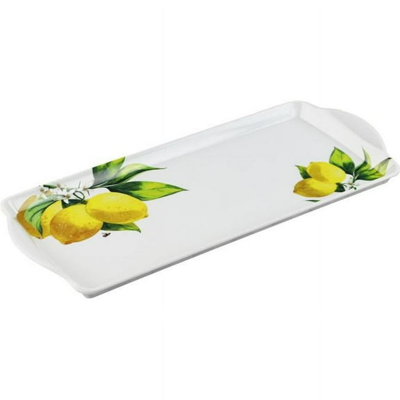 Reston Lloyd Melamine Tidbit Tray, Fresh Lemons