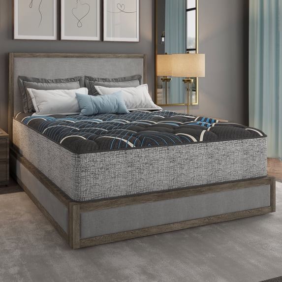 Restonic Comfort Care 14" Hybrid Mattress, Individual Pocketed Coil Mattress , Medium Comfort, Queen