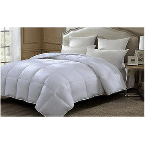 Restonic® Premium 100% Cotton All Season Duck Down Comforter Duvet Insert, 550 Fill Power, 42oz, King