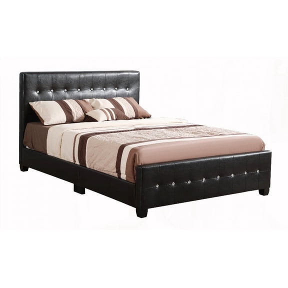 Restonic Stylish Black King Bed - Spacious & Durable