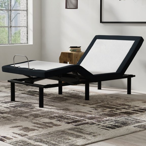 Restonic T2 Base Twin XL: Zero-Clearance & Massage | USB