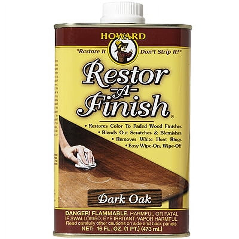 RestorAFinish 16 OZ Dark Oak Wood Finish