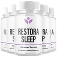 thumbnail image 1 of Restora Sleep Advanced Formula Brain Support Pills Maximum Strength Supplement RestoraSleep 300 Capsules, 1 of 9