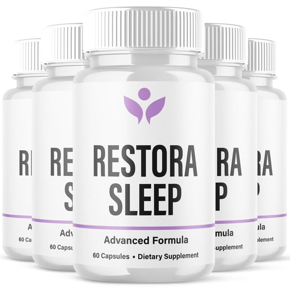 Restora Sleep Advanced Formula Brain Support Pills Maximum Strength Supplement RestoraSleep 300 Capsules
