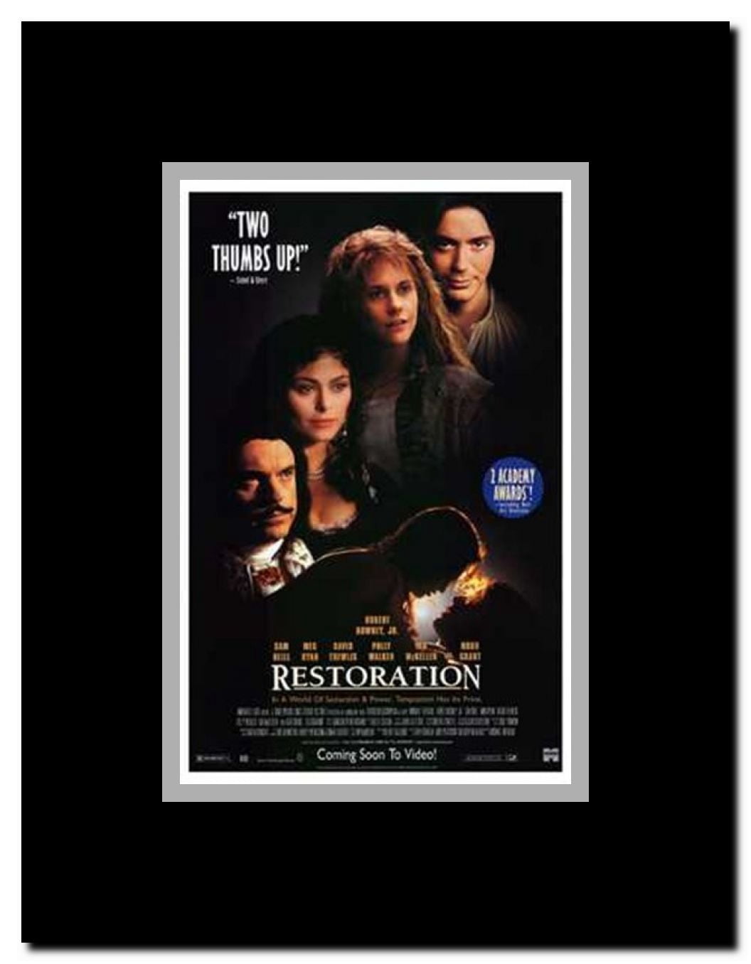 Restoration Framed Movie Poster