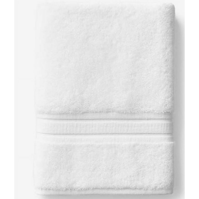 Restoration Hardware White 802 Gram Turkish Bath Towel One Piece