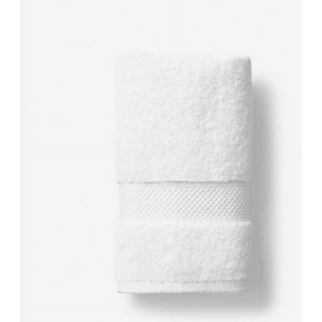 Restoration Hardware White 802 Gram Turkish Hand Towel